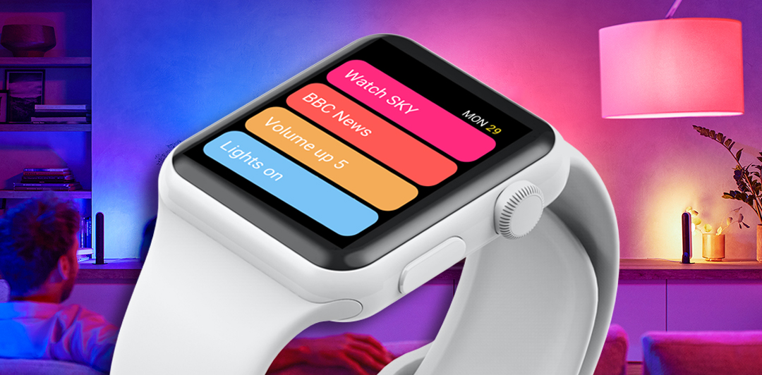 Lighting and uControl - now on your Apple Watch